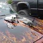 This skull air intake