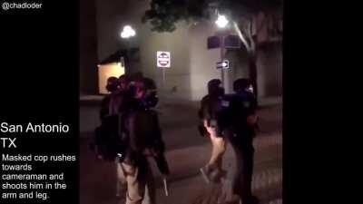 Here's a 15 Minute Video of Police Shooting Protesters Because That's The Most Reddit Will Allow in One Post *WARNING* LOTS OF BLOOD