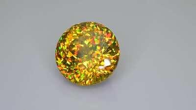 Things are about to go Crazy Top Quality Rare AAA-Grade Fire Sphene 15 Carat..