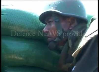 Sri Lankan News Crew Come under Close LTTE Fire 2009 ( Sri lankan Civil War )