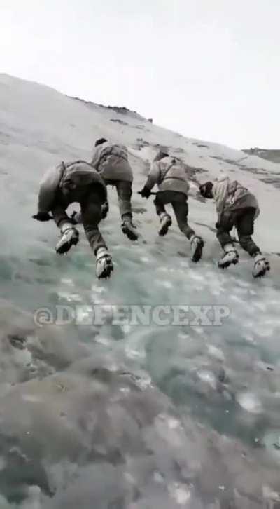 Best drill by indian Army at the high altitude.. The training itself proves how difficult daily routines are followed in the Forces. Soldiers are always on duty!