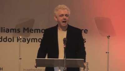 Michael Sheen giving a powerful lecture on Welsh identity. Much of the sentiment is directly applicable to Scotland.