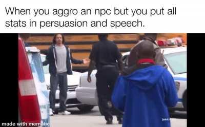 Always go speech, no exceptions