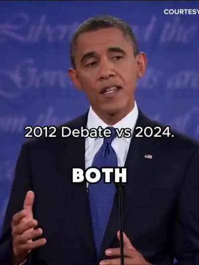 American presidentials debates 2012 vs 2024