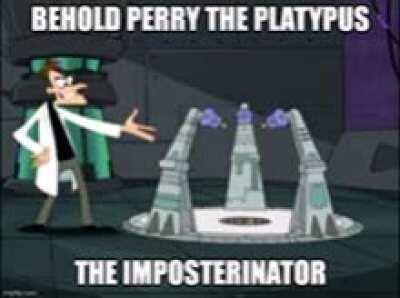 Behold Perry the Platypus, The Imposterinator