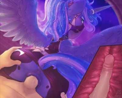 Honeymoon Anal With Princess Luna (Dimwitdog)