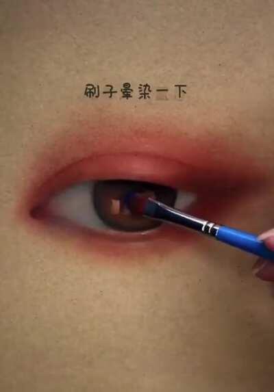 This realistic eye drawing.