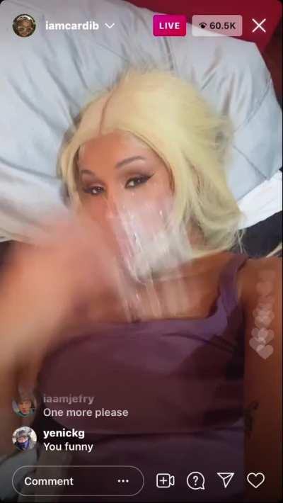 Cardi B Nip Slip