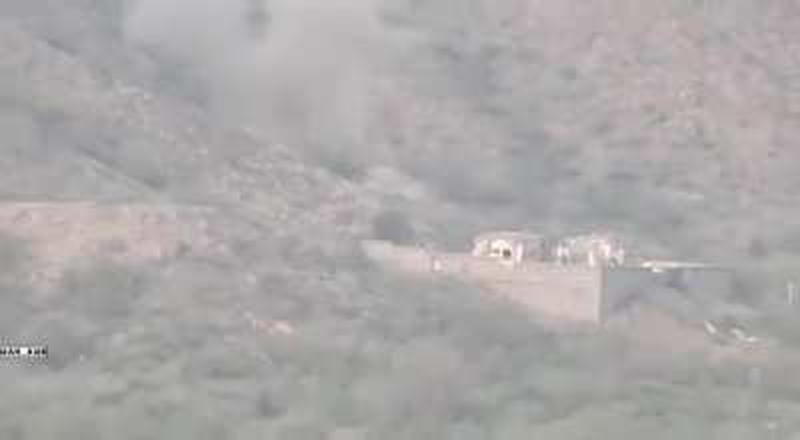 Hothi soldier gets direct hit from saudi tow missile,date unknown