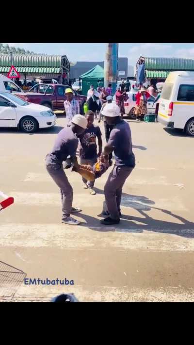 South african Street performers 