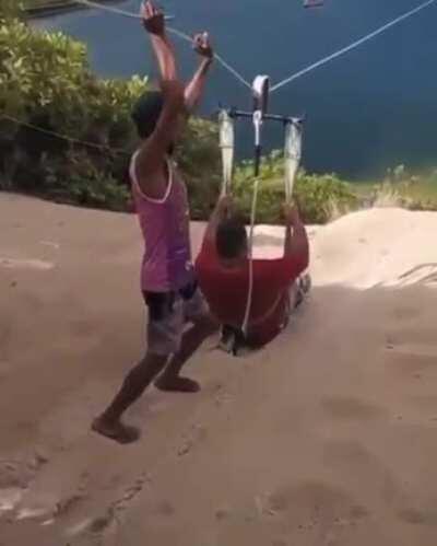 to zipline