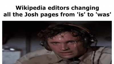 The conclusion of the Josh Meme