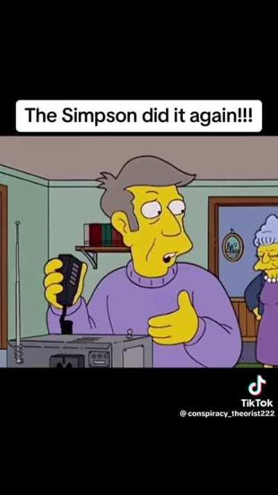 Simpsons did it again