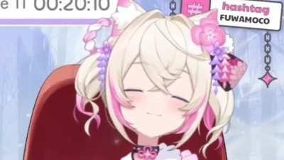 Mococo falling asleep is the cutest thing i've seen in my life