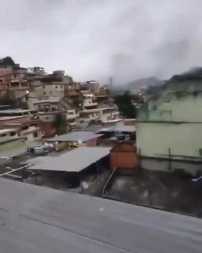 Brazilian Police and Military today launched an operation against organized crime and gangs in Rio De Janerio, videos of intense firefights between police and gangsters have emerged (Present)