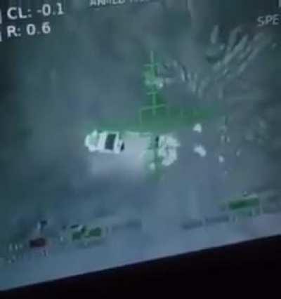 Drone dropping multiple grenades on Russian truck filled with a dozen infantry. 14/11/2023