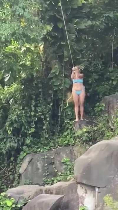 HMFT after I swing for the rocks