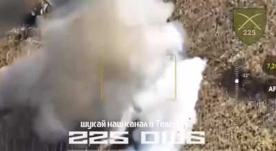 Drone operators react to live feed of Russian BTR being hit by a Ukrainian tank from point blank range