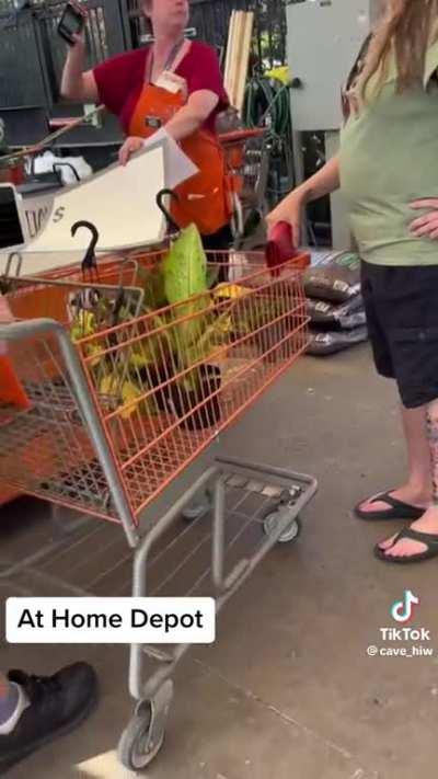 Home Depot employee named Andrew gets fed up with rude customer to the point he quits his job.