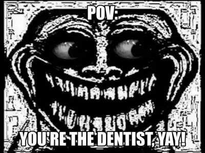 They said that retard can't be a dentist but now I have DDS title🥳🥳 (Dilatable Down Syndrome)