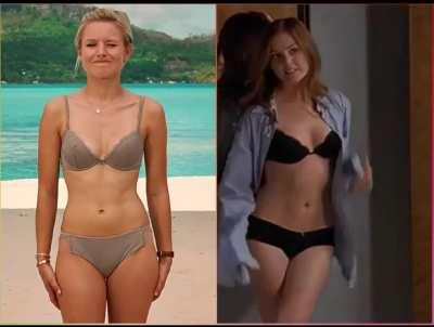 Belly Battle: Kristen Bell vs Isla Fisher