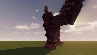 Ravager, but implemented in Minecraft