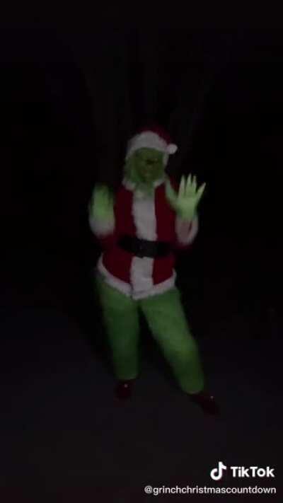 Grinch is out early.