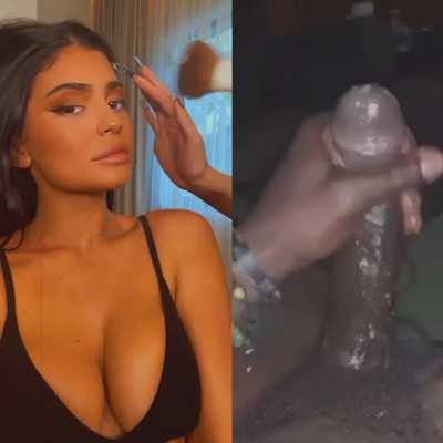 Kylie jenner gets shocked