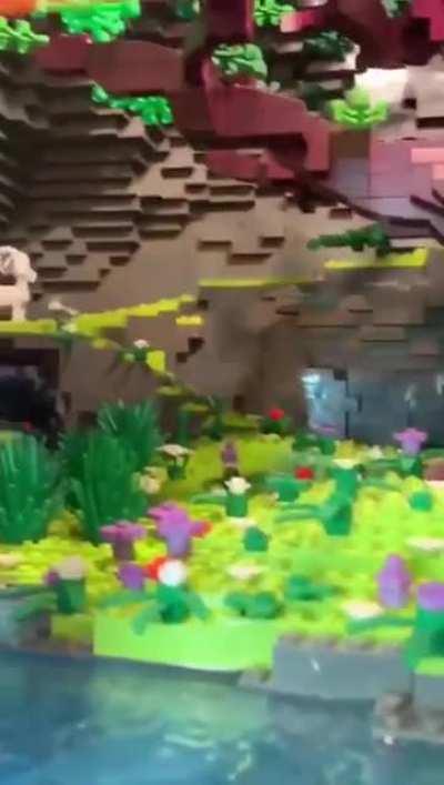 Secret Hanamura room built inside Lego wall