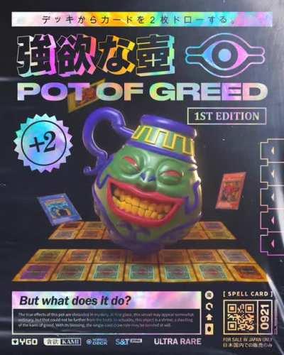 Pot of Greed - Magazine Cover