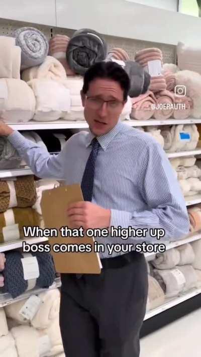 Every upper manager in walmart 