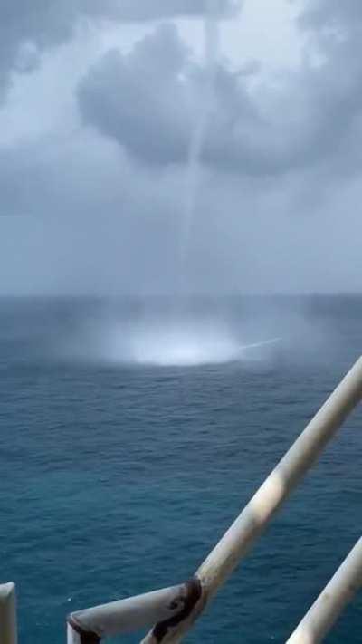 Triplet Waterspouts