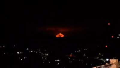 Massive explosion visible near Ayta ash Shab, Lebanon, 13 October 2024