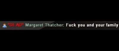 Margaret Thatcher