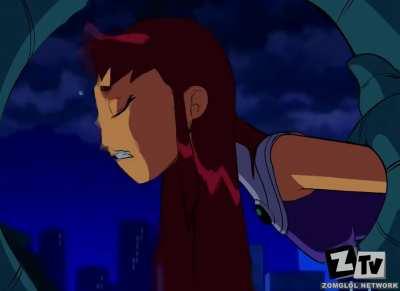 Starfire gets ravaged (ZONE) [Teen Titans]