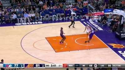 [Highlight] Embiid tosses Booker to the side but Tony Buckets gets the score on the other end