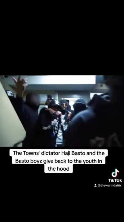 The Towns' dictator Haji Basto and the Basto boyz give back to the youth in the hood