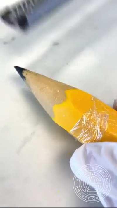 A decadent edible pencil that WRITES