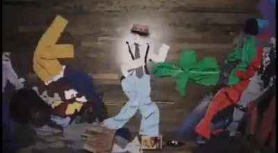 Stop Motion Laundry Fight