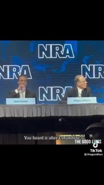 Goodliar speaks to NRA president in most EPIC troll