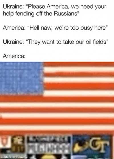 Hmmm, sweet oil…