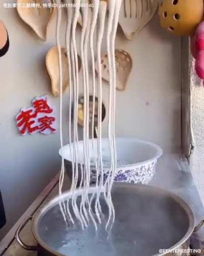 The way these noodles are made