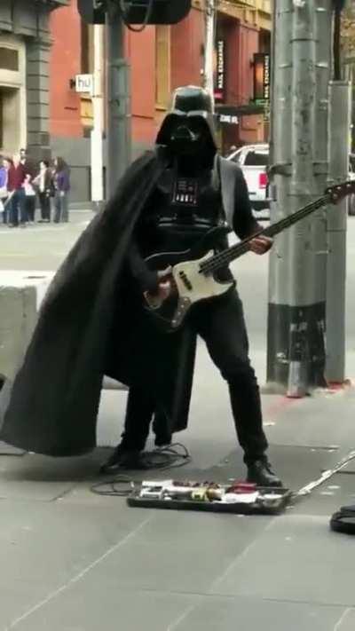 When you finally find the rebel bass