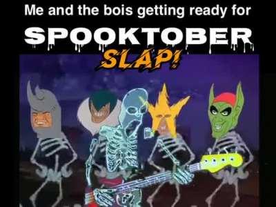 The most EPIC Spooktober meme DOES exist. Featuring Davie504 on bass