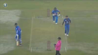 Rohit gone for duck Full drama on second ball