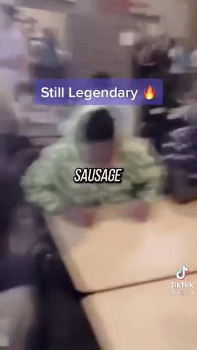 Socks eat my sausage