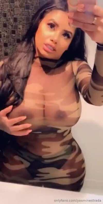 Camo titties