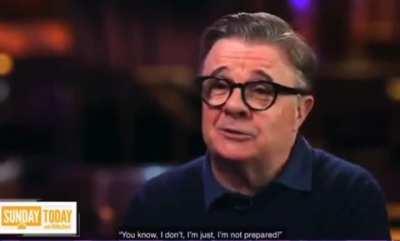 Nathan Lane talking about the time Robin Williams deflected Oprah from asking if he was gay.