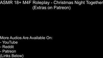 ASMR 18+ M4F Roleplay - Christmas Night Together