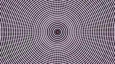 Stare at this then look around